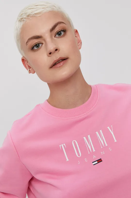 fialová Tommy Jeans - Mikina