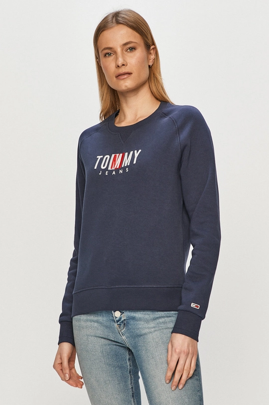 granatowy Tommy Jeans - Bluza DW0DW10148.4891 Damski