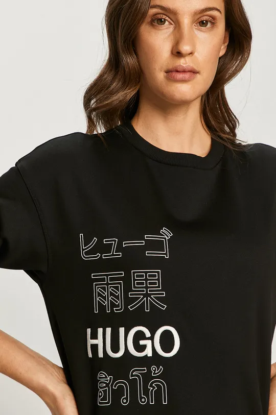 czarny Hugo - Bluza bawełniana 50441791