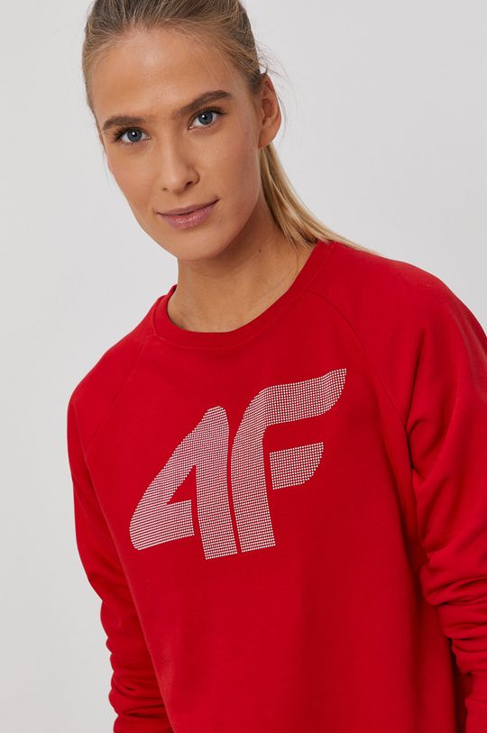 czerwony 4F - Bluza