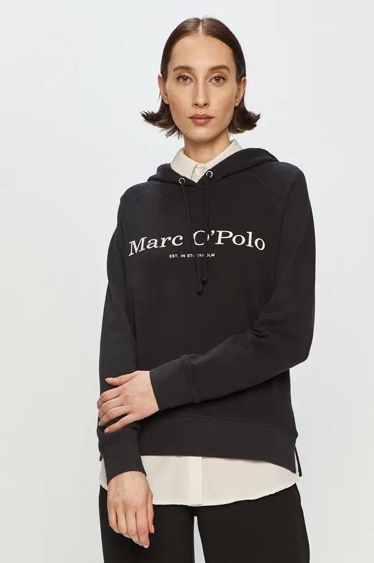 чорний Marc O'Polo - Бавовняна кофта Жіночий