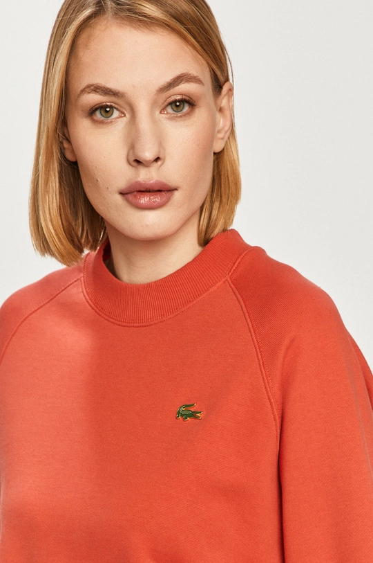 czerwony Lacoste Bluza bawełniana SF9428