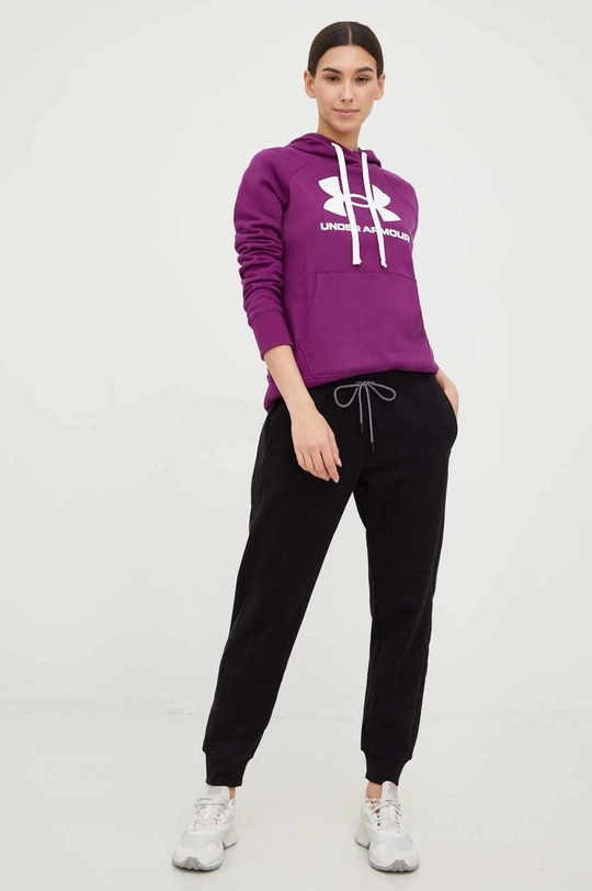 Bluza Under Armour vijolična