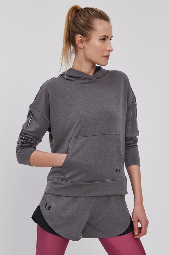 szary Under Armour Bluza 1360904 Damski