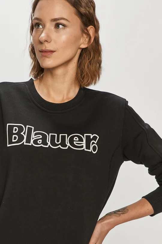 czarny Blauer - Bluza