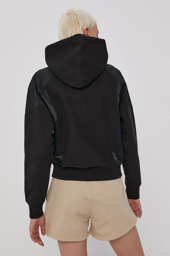 Champion sweatshirt  Basic material: 86% Cotton, 14% Polyester Inserts: 100% Polyamide Rib-knit waistband: 100% Cotton