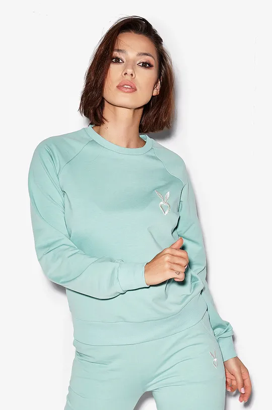 turkusowy Cardio Bunny - Bluza LOLLY