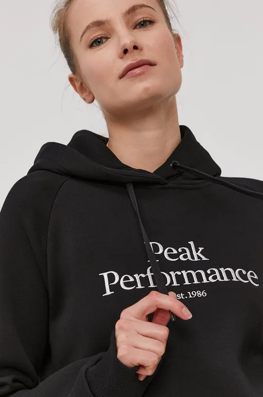 czarny Peak Performance Bluza