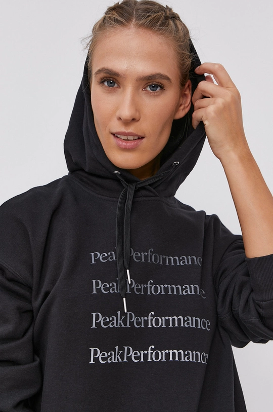 czarny Peak Performance Bluza