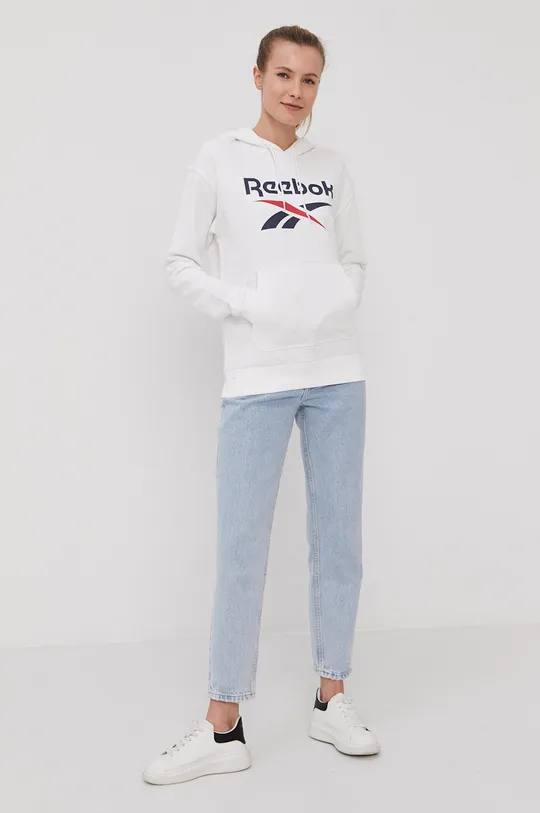 Reebok sweatshirt white