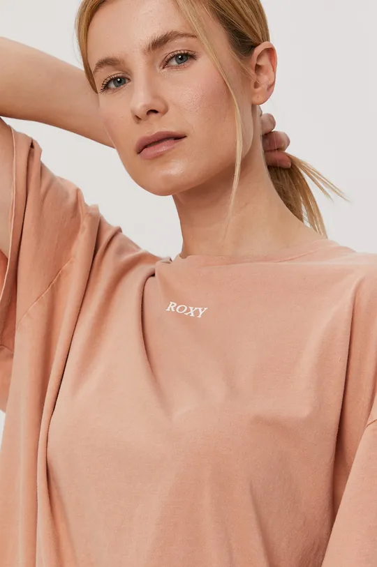 różowy Roxy T-shirt Damski