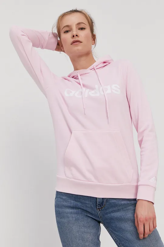 рожевий Кофта adidas Жіночий