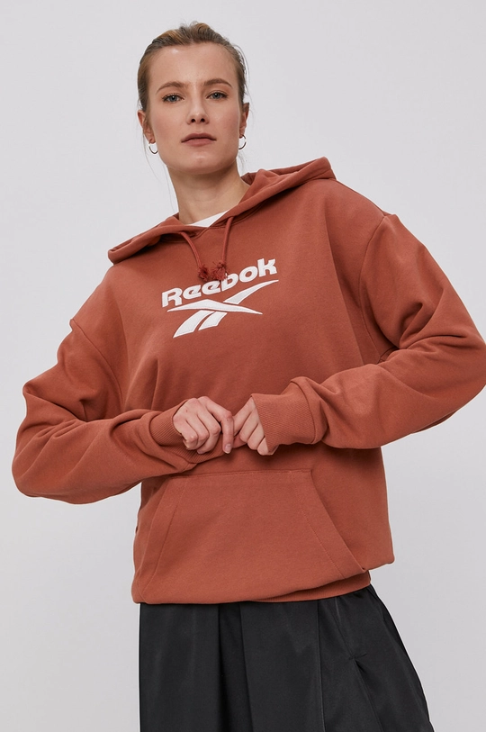 rjava Bluza Reebok Classic Ženski