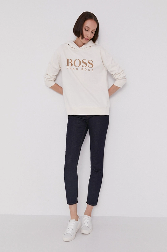 Boss Bluza 50457385 beżowy