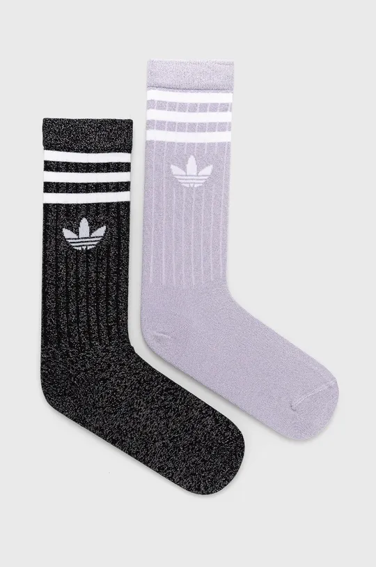 sivá Ponožky adidas Originals (2-pack) GN3065 Dámsky