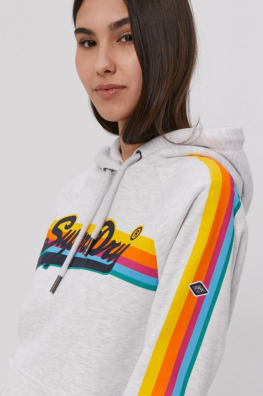 sivá Mikina Superdry