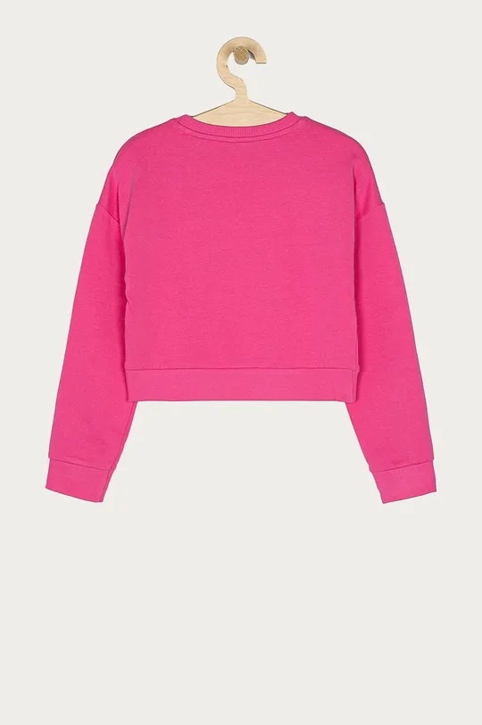 Guess - Bluza bawełniana dziecięca 116-175 cm różowy