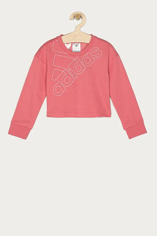 розовый adidas - Детская кофта 104-170 cm Для девочек