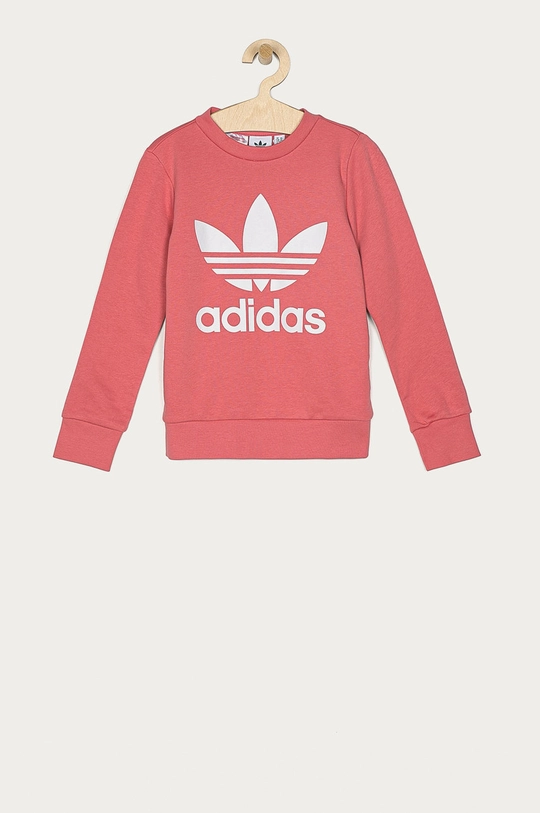 fialová adidas Originals - Detská mikina 128-176 cm GN8253 Dievčenský