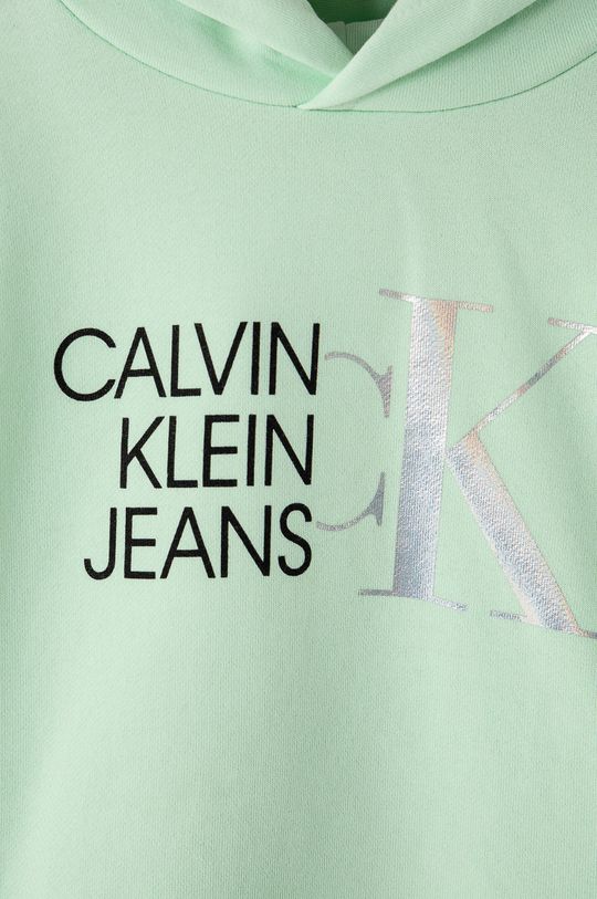 Calvin Klein Jeans - Detská bavlnená mikina 128-176 cm  100% Bavlna