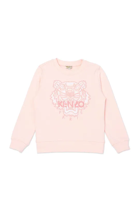 różowy Kenzo Kids Bluza dziecięca Dziewczęcy