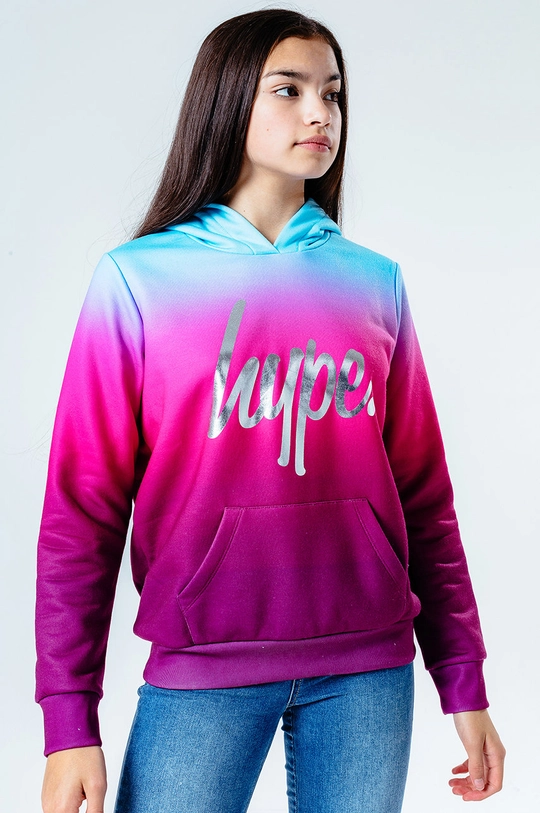 барвистий Дитяча кофта Hype RASPBERRY FADE Для дівчаток