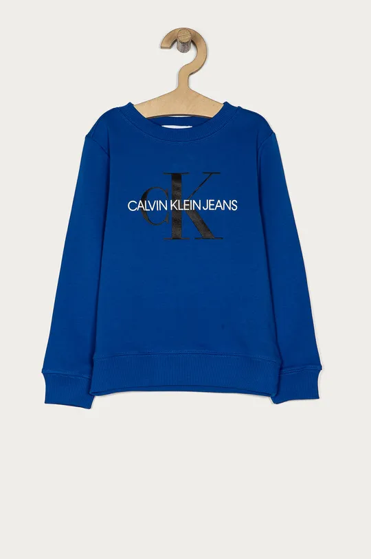 блакитний Calvin Klein Jeans - Дитяча бавовняна кофта 104-176 cm Дитячий