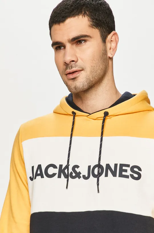 żółty Jack & Jones - Bluza