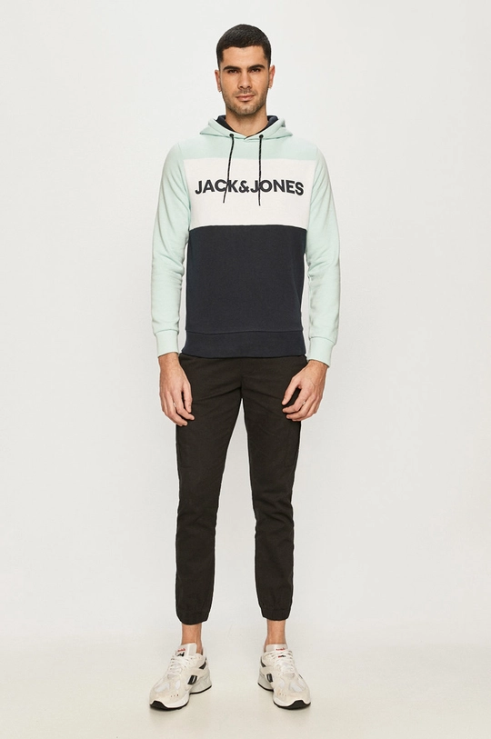 Jack & Jones - Bluza turkusowy