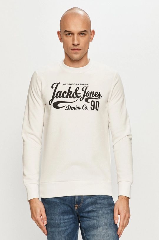 biela Jack & Jones - Mikina