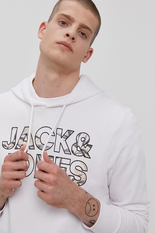 biela Mikina Jack & Jones