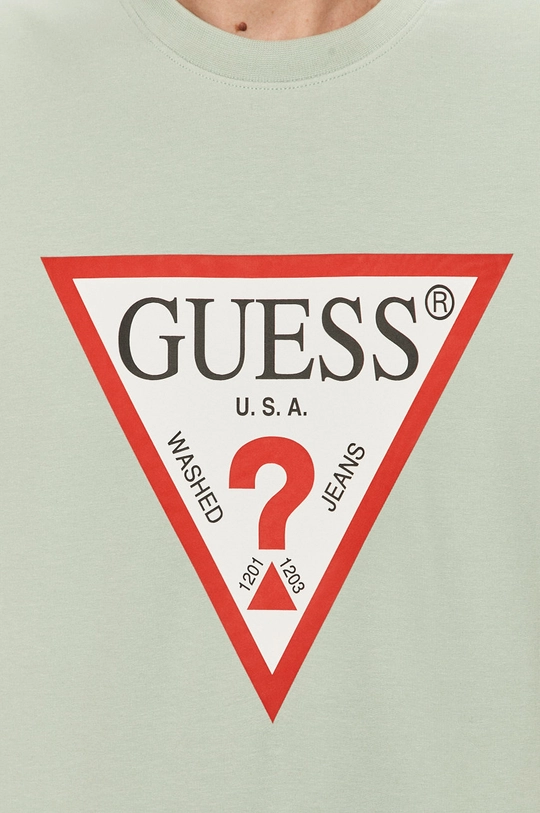 zielony Guess - Bluza M1RQ37.K6ZS1