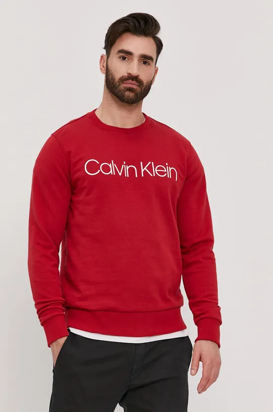 Calvin Klein - Bluza czerwony