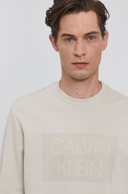 piesková Calvin Klein - Bavlnená mikina