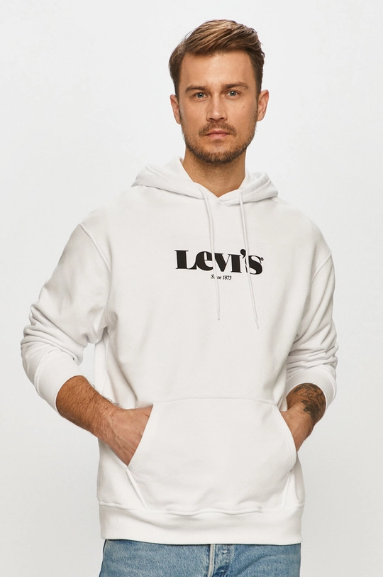 white Levi's cotton sweatshirt Men’s