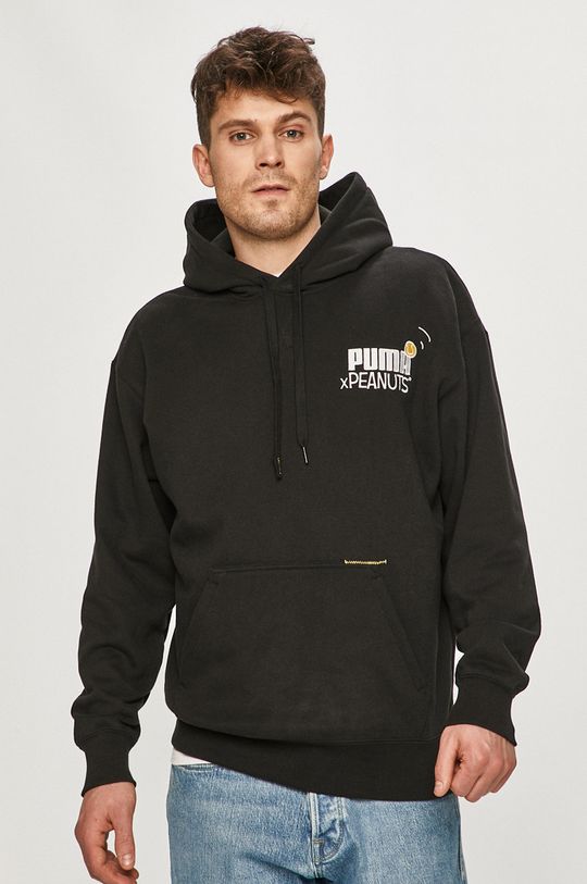 Puma - Bluza x Peanuts 530614  74% Bumbac, 26% Poliester