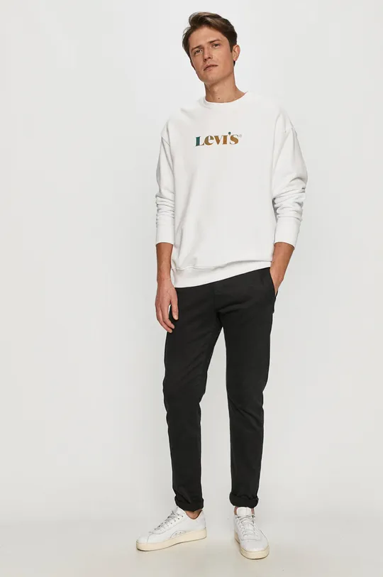 Levi's - Bluza bawełniana biały