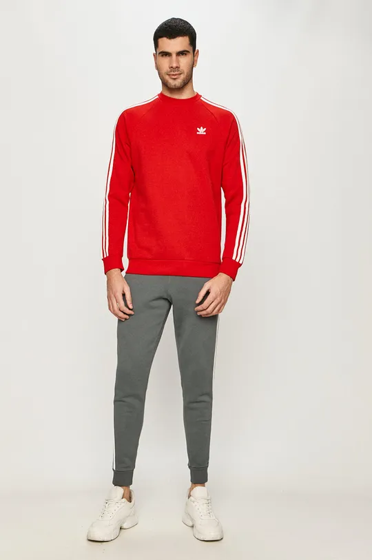 adidas Originals - Bluza GN3484 czerwony