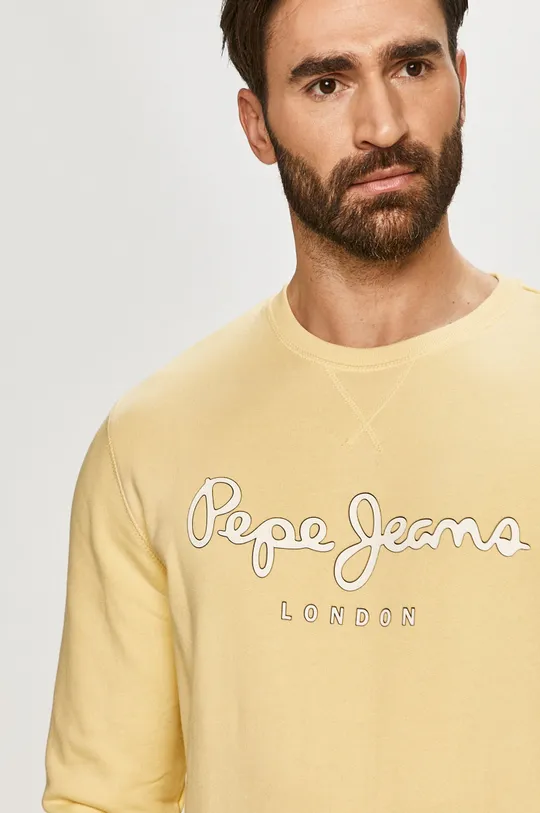sárga Pepe Jeans - Pamut melegítőfelső George