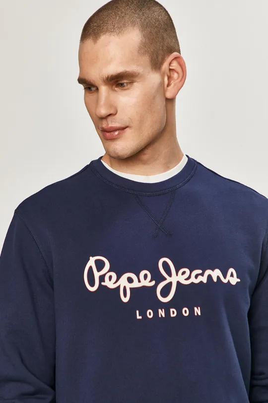 granatowy Pepe Jeans - Bluza bawełniana George