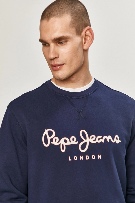 tmavomodrá Pepe Jeans - Bavlnená mikina George