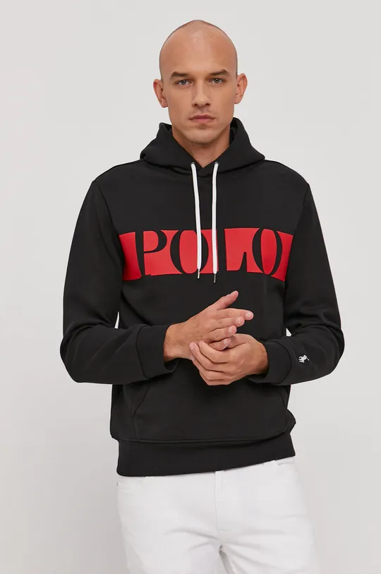 čierna Mikina Polo Ralph Lauren Pánsky