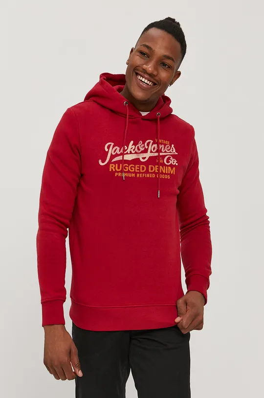 Premium by Jack&Jones Bluza czerwony