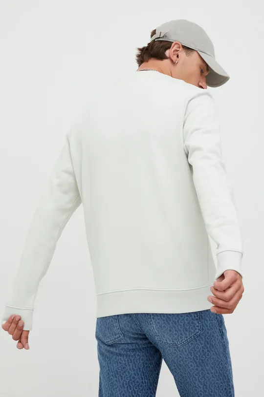 Βαμβακερή μπλούζα HUGO Πλέξη Λαστιχο: 96% Βαμβάκι, 4% Σπαντέξ