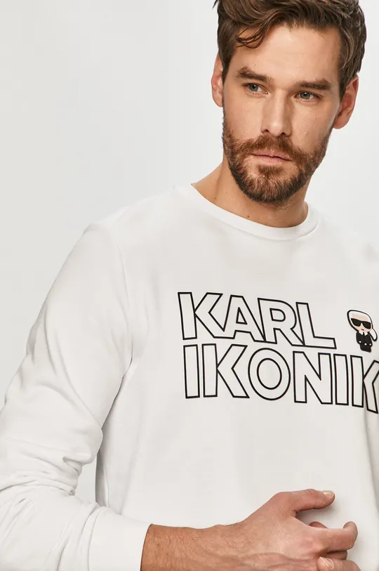 biały Karl Lagerfeld - Bluza 511900.705029