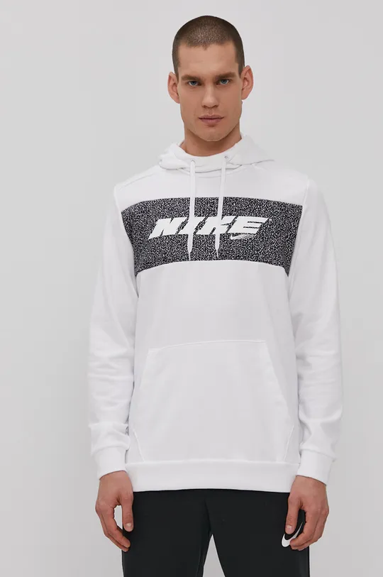 biały Nike - Bluza Męski