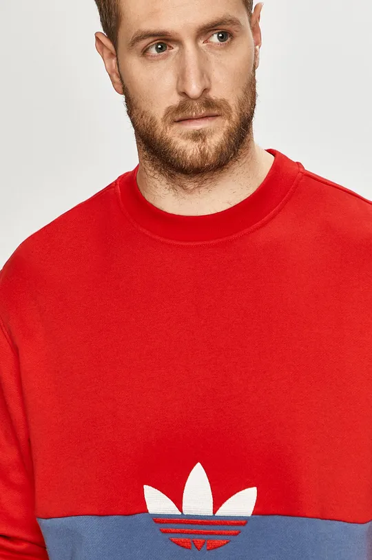 κόκκινο adidas Originals - Μπλούζα