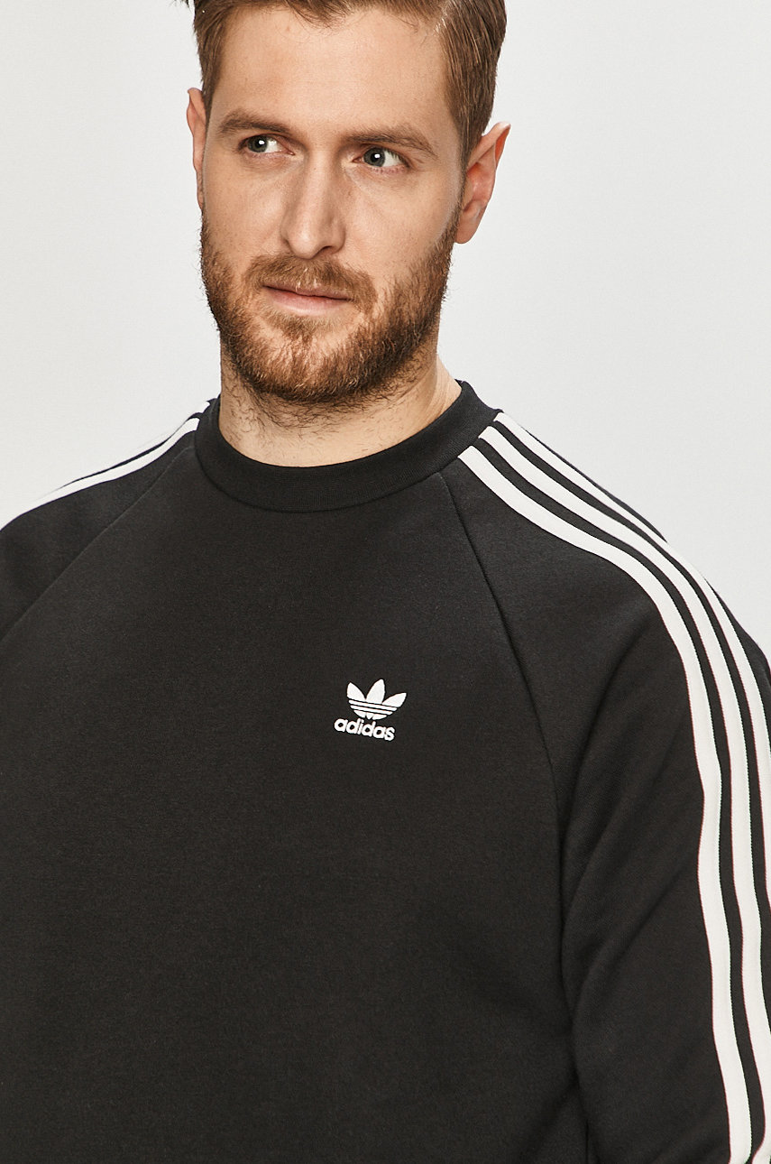 černá Mikina adidas Originals Pánský