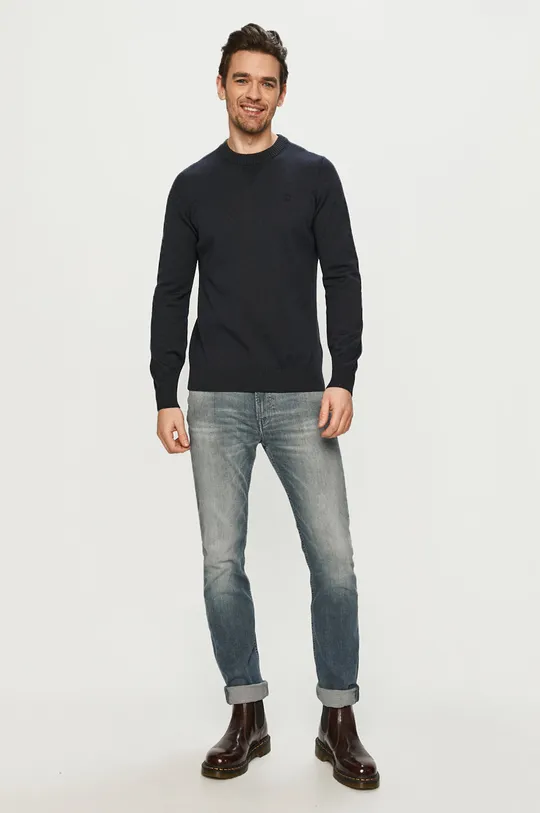 G-Star Raw - Sweter D17728.C259 granatowy