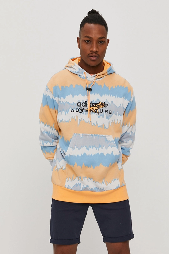 viacfarebná Bavlnená mikina adidas Originals GN2362 Pánsky